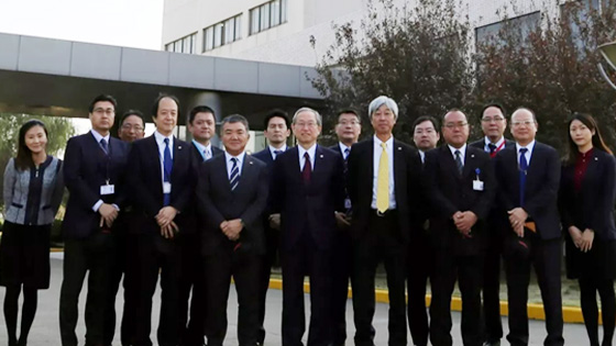 東芝集團(tuán)綱川社長(zhǎng)到訪，點(diǎn)贊東芝電梯在華事業(yè)