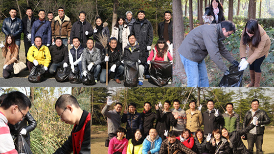 東芝電梯顧村公園CSR清撿活動(dòng)